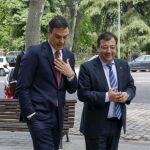 Sánchez y Fernández Vara en una imágen de archivo