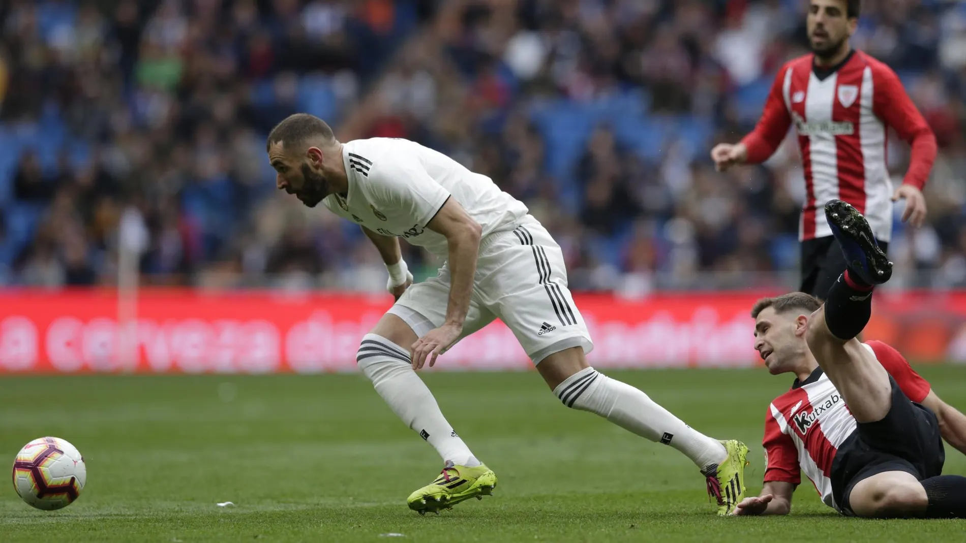 Benzema, contra el Athletic