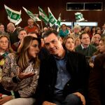Susana Díaz y Pedro Sánchez / Foto: Ke-Imagen