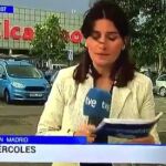 Una reportera de TVE se queda en blanco en directo y abandona la conexión