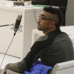 Imagen del pasado 13 de noviembre de Antxon Guinea Lasurtegui, quien ya fue condenado en 1999 por integración en ETA, en la Audiencia nacional al comienzo del juicio