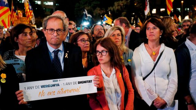 Las declaraciones de Torra abren una nueva crisis en el «procés»