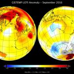 El de 2016 fue el septiembre más cálido en el mundo en 136 años de registros