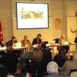 La Junta Directiva y miembros de la Asamblea en Las Ventas