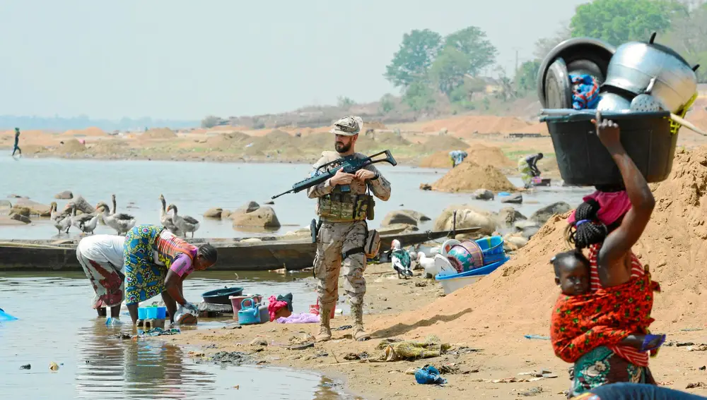 Un militar español en Mali