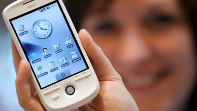 Un modelo de smartphone de 2009