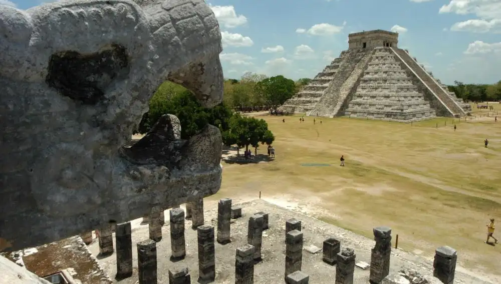 La pirámide principal de Chichén Itzá