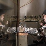 Un francotirador de las fuerzas especiales del Ejército iraquí, ayer en Mosul
