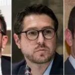 Alfonso Bonafede, Riccardo Fraccaro y Vincenzo Spadafora
