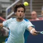 Feliciano Lopez durante el partido contra Ernests Gulbis