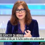 Ana Rosa, esta mañana durante su programa