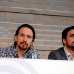 Pablo Iglesias y Alberto Garzón