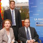 De izquierda a derecha, arriba: Carlos Vicente, Javier Borso. Abajo: Cristina Sánchez y Emilio Camacho