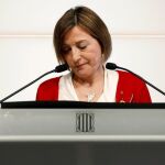 La ex presidenta del Parlament, Carme Forcadell. EFE/Andreu Dalmau.