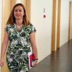 La viceportavoz del Grupo Parlamentario Socialista, Virginia Barcones, habla sobre políticas y despoblación