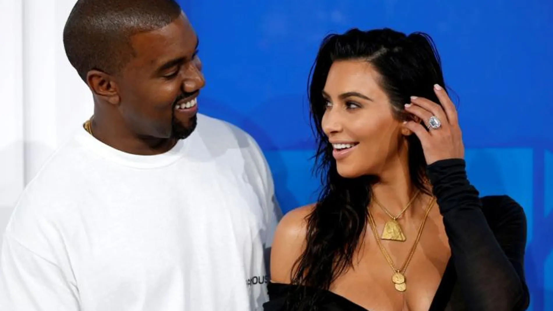 Kanye West y Kim Kardashian