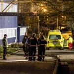 Policía en la escuela de Wilds Minne