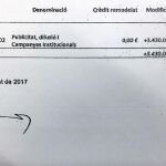 Turull apretó como «un loco» para que se diera un crédito publicitario para el referéndum del 1-O