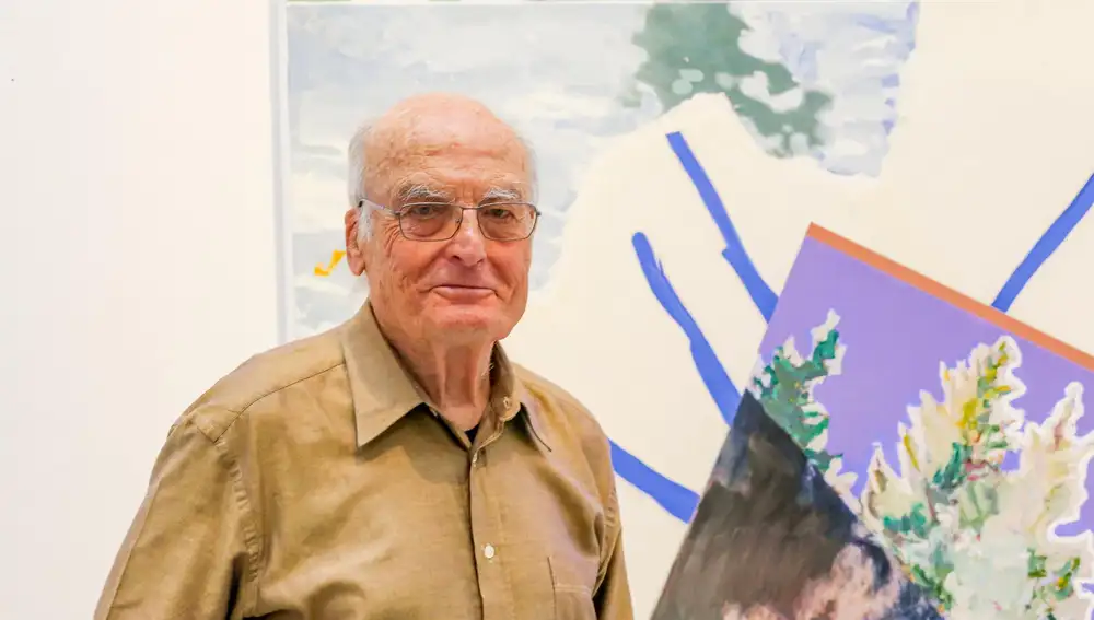 Luis Gordillo presenta su exposición "Escenografía corporal", en la galería Marlborough