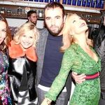 Junto a Eugenia Martínez de Irujo, Lucas Arraut y Mario Vaquerizo, en la exposición en la Fundación Mapfre