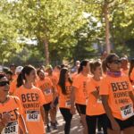 Participantes de una carrera de Beer Runners