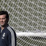 Solari, en el entrenamiento