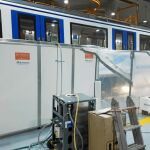 Entre un 3 y 4 % de los trenes de Metro tienen restos del mineral