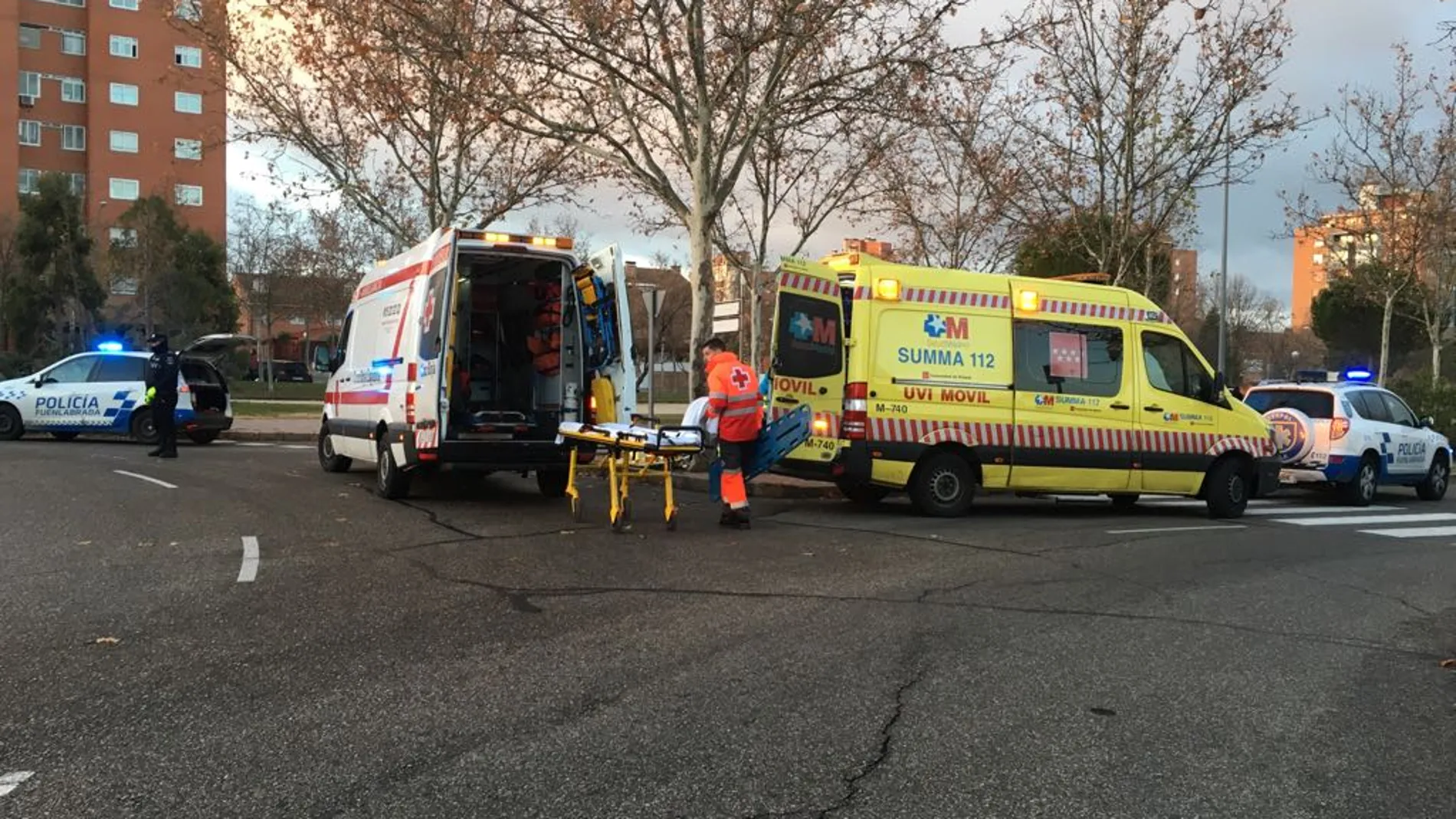 Los jóvenes han sufrido lesiones de "diferente importancia", que van desde "leves a menos graves"