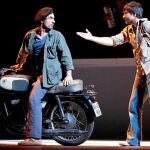 Una escena de «El hijo del acordeonista», de Tanttaka Teatroa