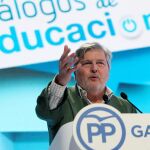 El ministro de Educación y Cultura, Iñigo Mendez de Vigo, durante su intervención en la convención sobre educación