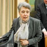 Rosa María Mateo, en el Congreso de los Diputados