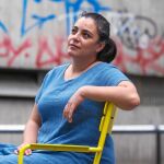 Sarah, de 33 años, vive en Barcelona y ejerce como trabajadora familiar