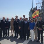 Visita a la fragata Numancia en la base naval gaditana de Rota / La Razón