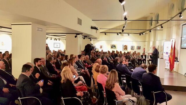 Acto de entrega del «I Trofeo a la corrida más completa» en la Sala Antonio Bienvenida de Las Ventas