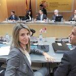 Alicia García y Javier Ramírez durante su asistencia a la Conferencia Sectorial de Turismo en Madrid