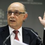 El ministro de Hacienda y Administraciones Públicas, Cristóbal Montoro