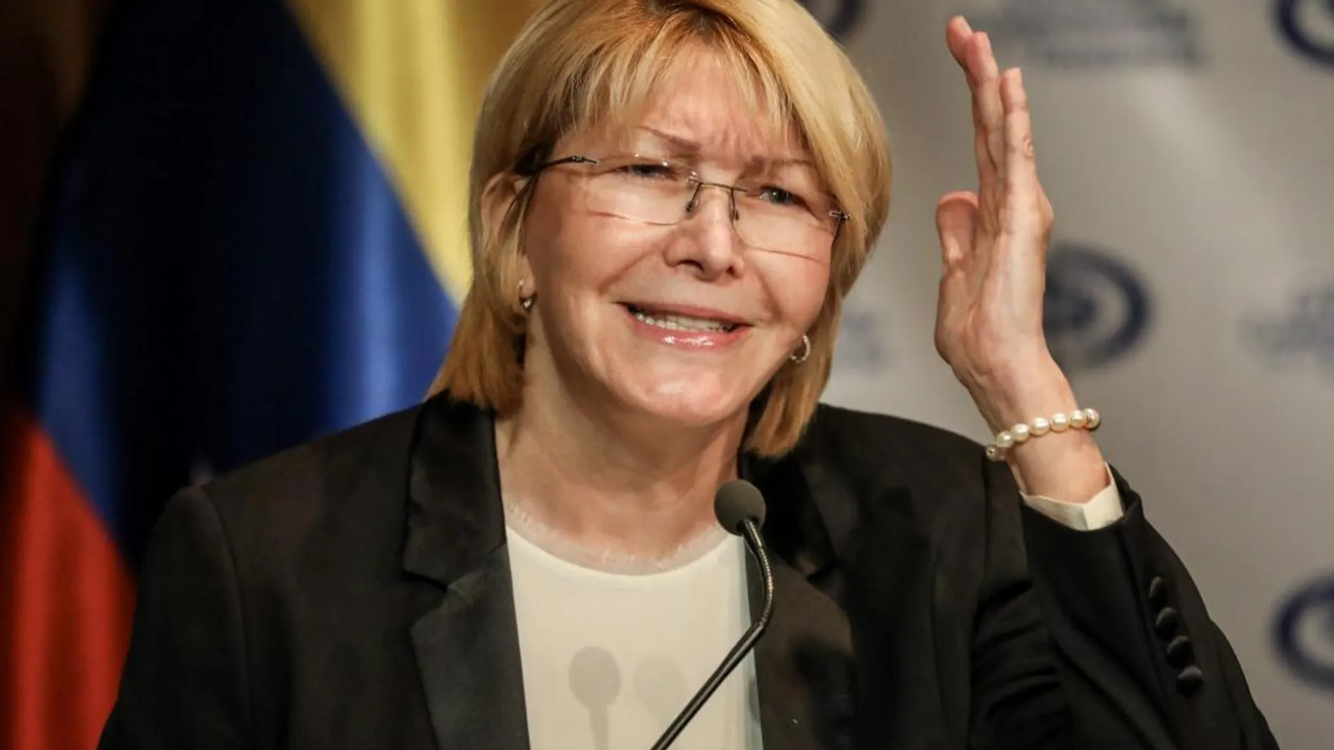 La entonces fiscal general venezolana, Luisa Ortega Díaz