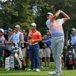 Jon Rahm, Rickie Fowler y Dustin Johnson