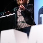 Manuela Carmena participó en el acto de homenaje al fundador de CC OO