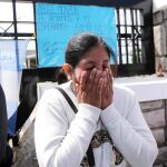 Elena Alfaro, hermana de Cristian Ibañez, uno de los 44 tripulantes del submarino ARA San Juan/REUTERS