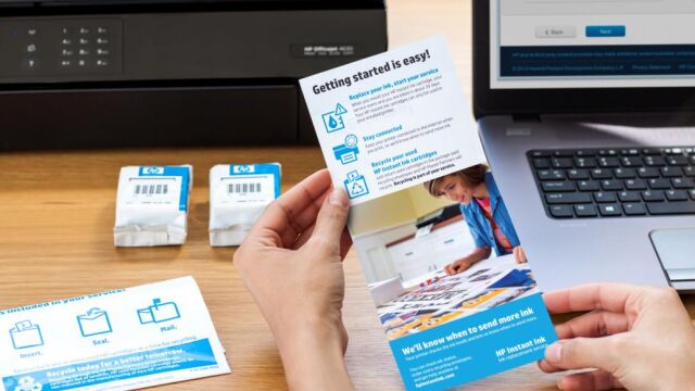 El nuevo servicio de reposición de tinta Instant Ink