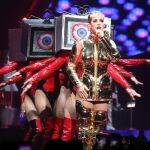 La cantante Katy Perry en un concierto Las Vegas