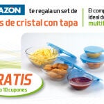 5 boles de cristal con tapa