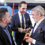 Sergio Sierra, Mario Sandoval y Carlos Bosch
