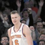 El «sevillano» Porzingis en su etapa en Nueva York