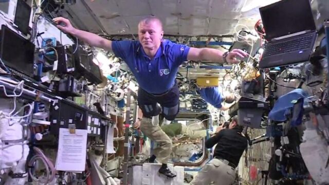 Primer «Mannequin Challenge» espacial