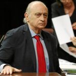 El diputado del PP y ex ministro del Interior Jorge Fernández Díaz intervino ayer en la Cámara Baja