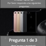 Entre los supuestos premios que se regalan, un jugoso iPhone 7