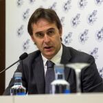 El técnico de la selección nacional de Fútbol, Julen Lopetegui. EFE/ Rodrigo Jimenez