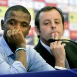 Rosell, junto a Abidal